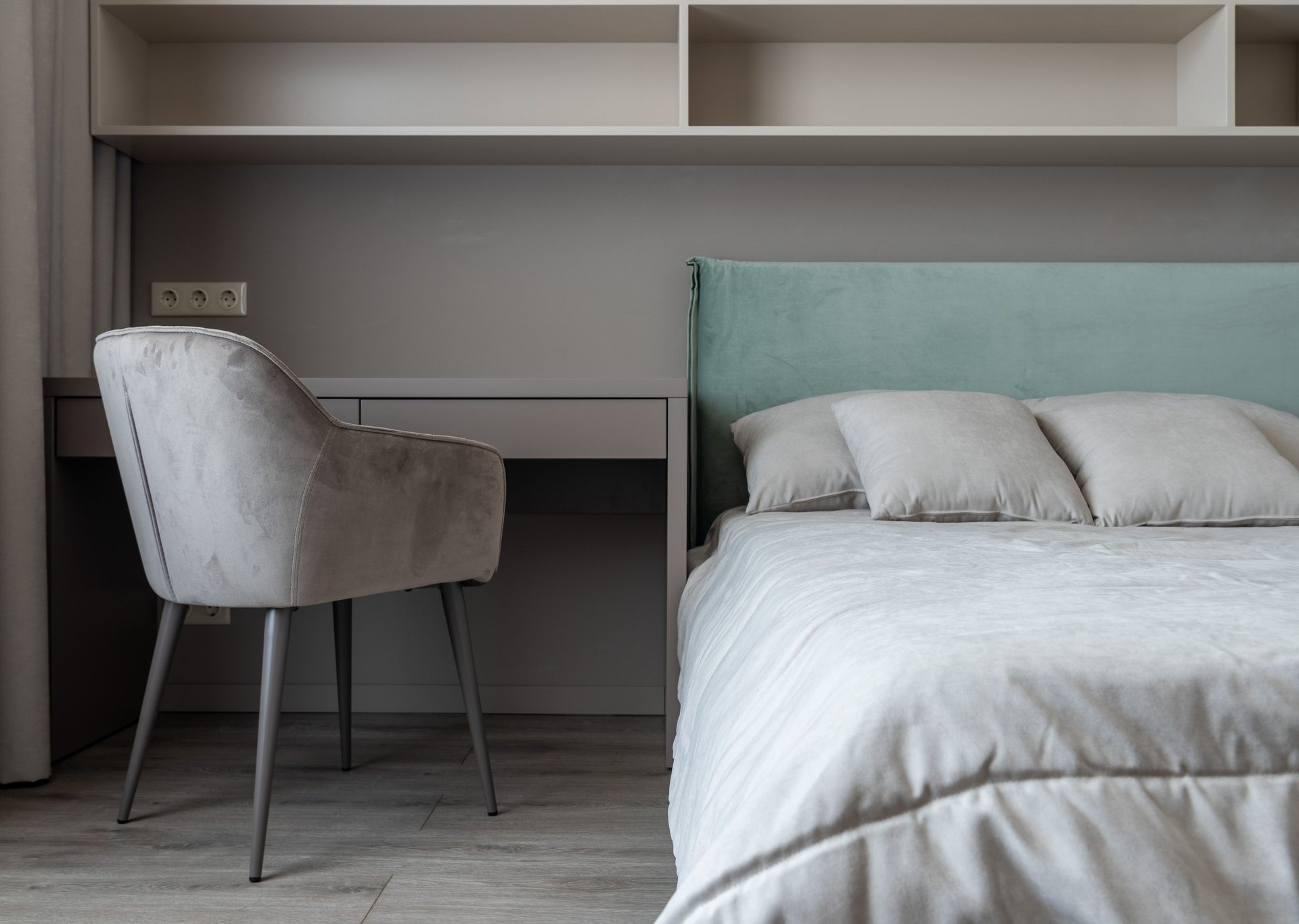 Photographie d’ambiance — chambre pour Le Cocon