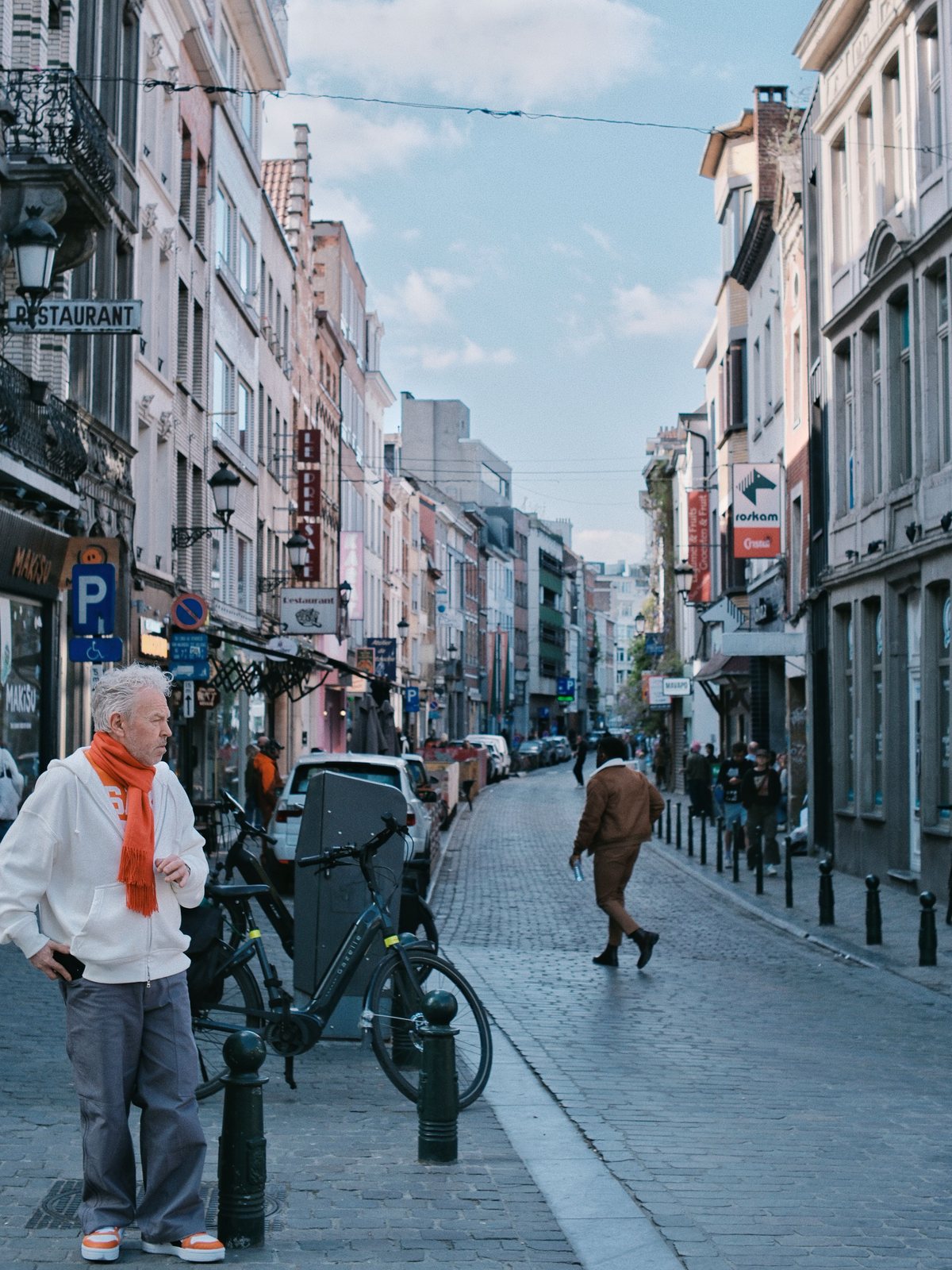 Rue urbaine en Belgique