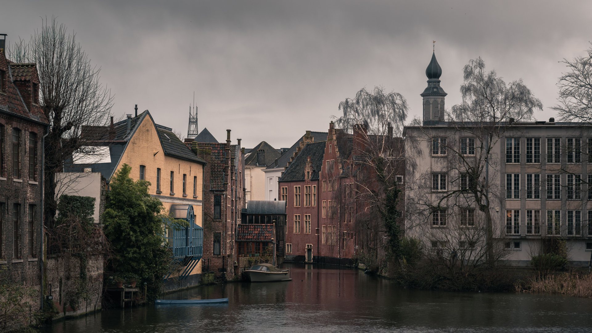 Canal et architecture en Belgique